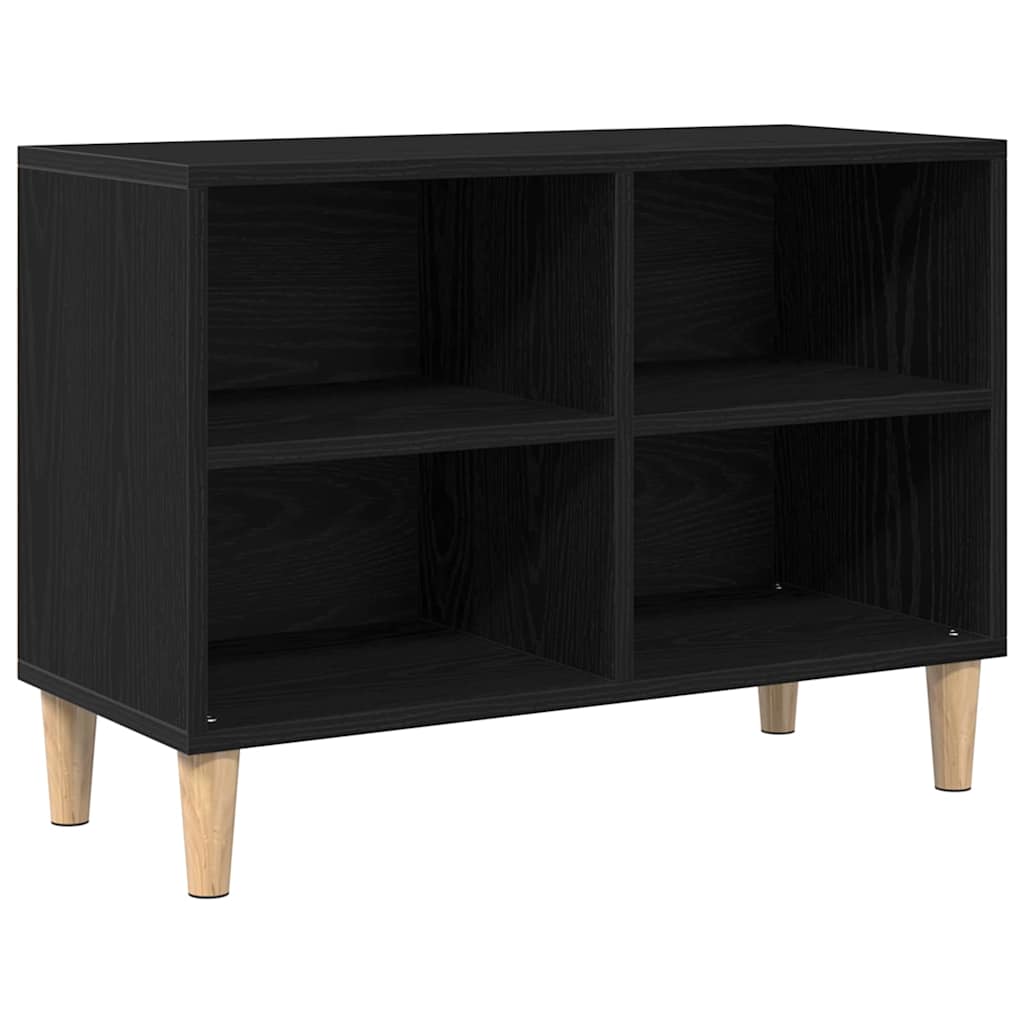 TV-skab 69,5 x 30 x 50 cm Sort eg Konstrueret træ