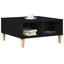 Sofabord Sort eg 60 x 60 x 30 cm Konstrueret træ
