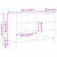 Sideboard Sort eg 103,5 x 35 x 70 cm Konstrueret træ