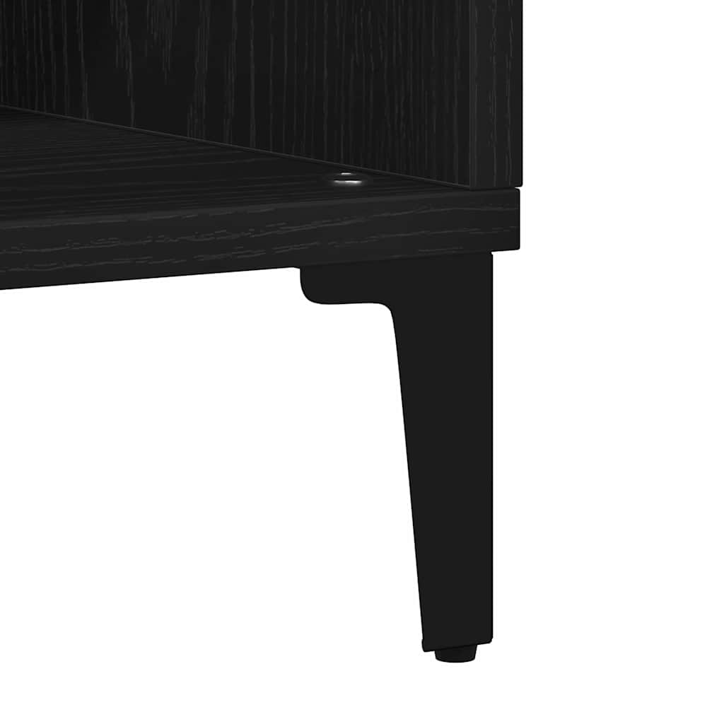 Sideboard Sort eg 57 x 35 x 70 cm Konstrueret træ