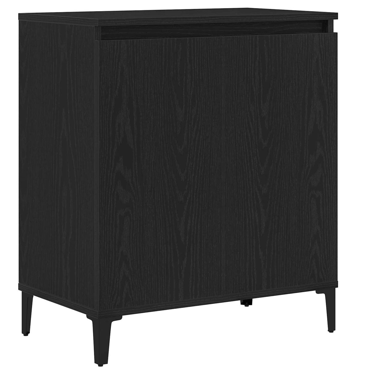 Sideboard Sort eg 60 x 35 x 70 cm Konstrueret træ