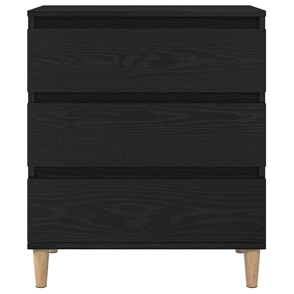 Sideboard Sort eg 60 x 35 x 70 cm Konstrueret træ