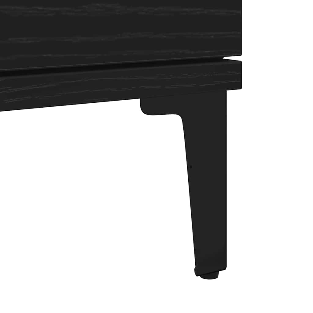 Sideboard Sort eg 60 x 35 x 70 cm Konstrueret træ