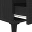 Sideboard Sort eg 60 x 35 x 70 cm Konstrueret træ