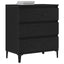 Sideboard Sort eg 60 x 35 x 70 cm Konstrueret træ