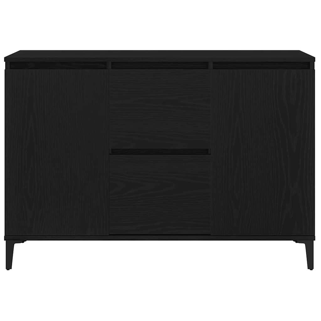 Sideboard Sort eg 104 x 35 x 70 cm Konstrueret træ