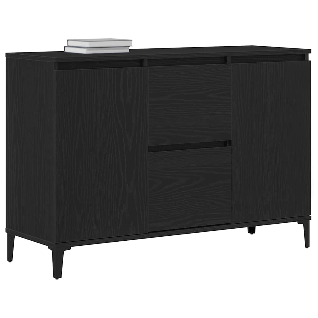 Sideboard Sort eg 104 x 35 x 70 cm Konstrueret træ