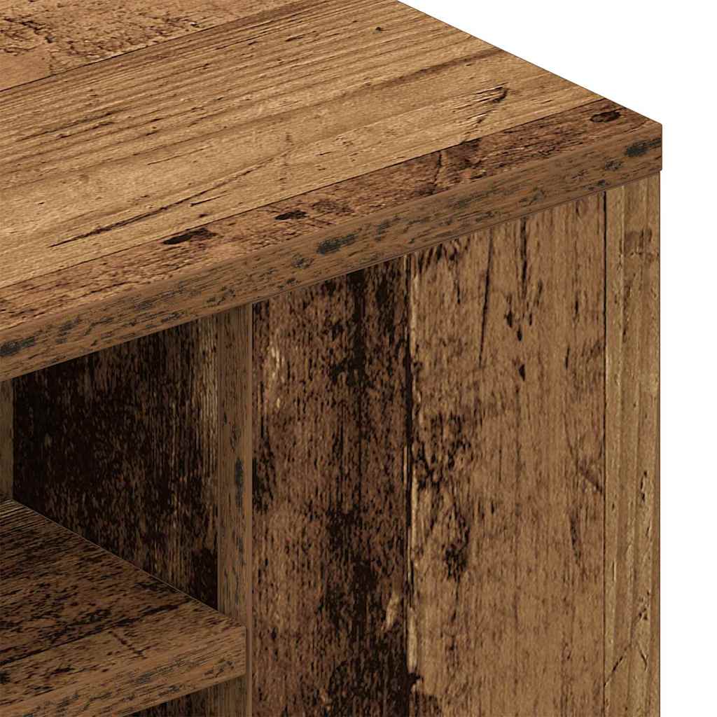 TV-skab 100 x 30 x 26,5 cm Gammelt træ Konstrueret træ