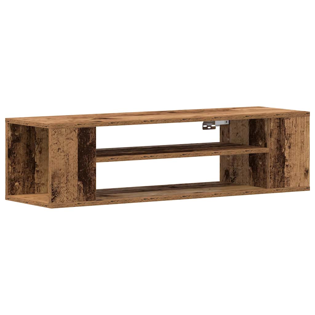 TV-skab 100 x 30 x 26,5 cm Gammelt træ Konstrueret træ