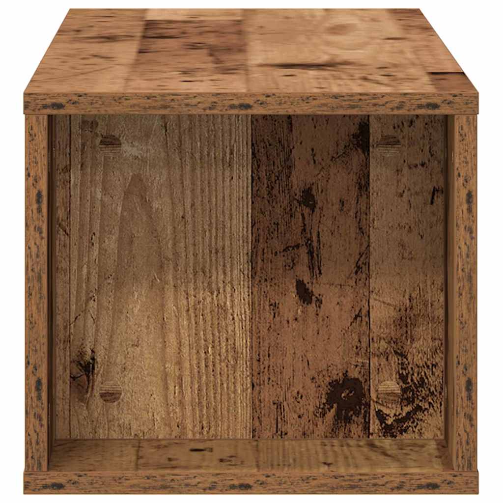TV-skab 100 x 30 x 26,5 cm Gammelt træ Konstrueret træ