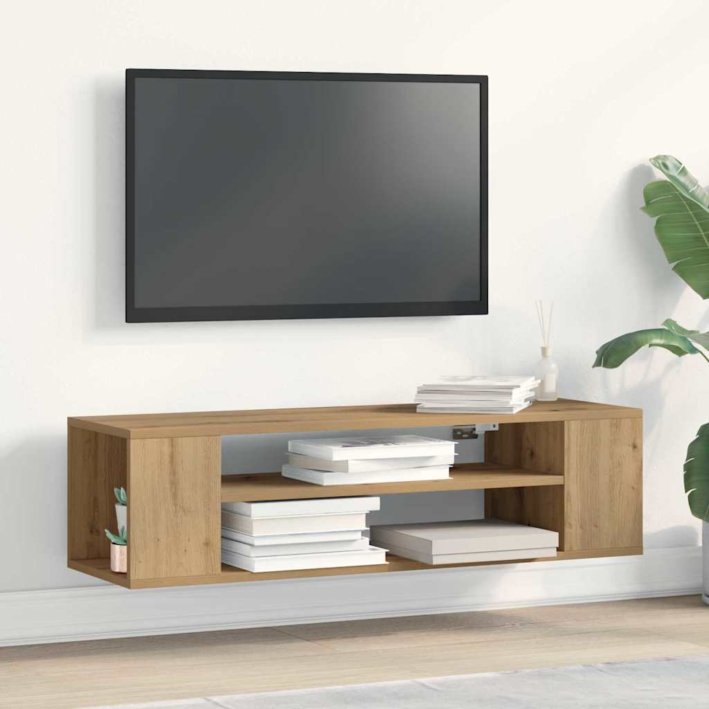TV-skab 100 x 30 x 26,5 cm artisian oak Konstrueret træ