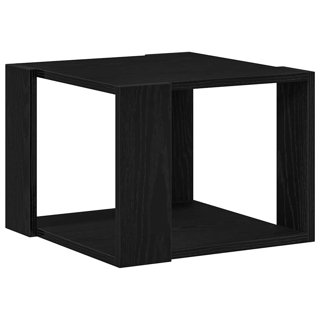 Sofabord Sort eg 40 x 40 x 30 cm Konstrueret træ