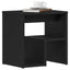 Natskab Sort eg 40 x 30 x 40 cm Konstrueret træ