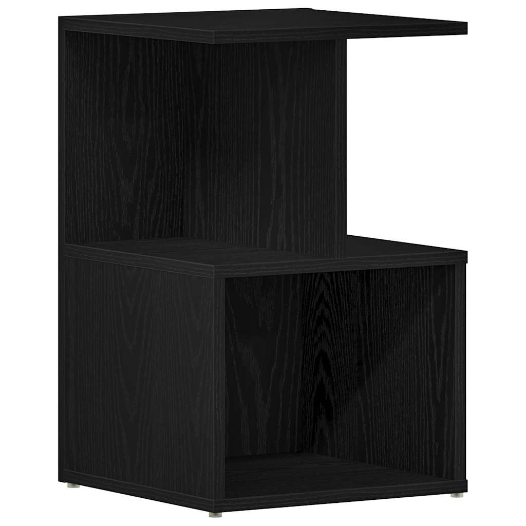 Natskab Sort eg 35 x 35 x 55 cm Konstrueret træ