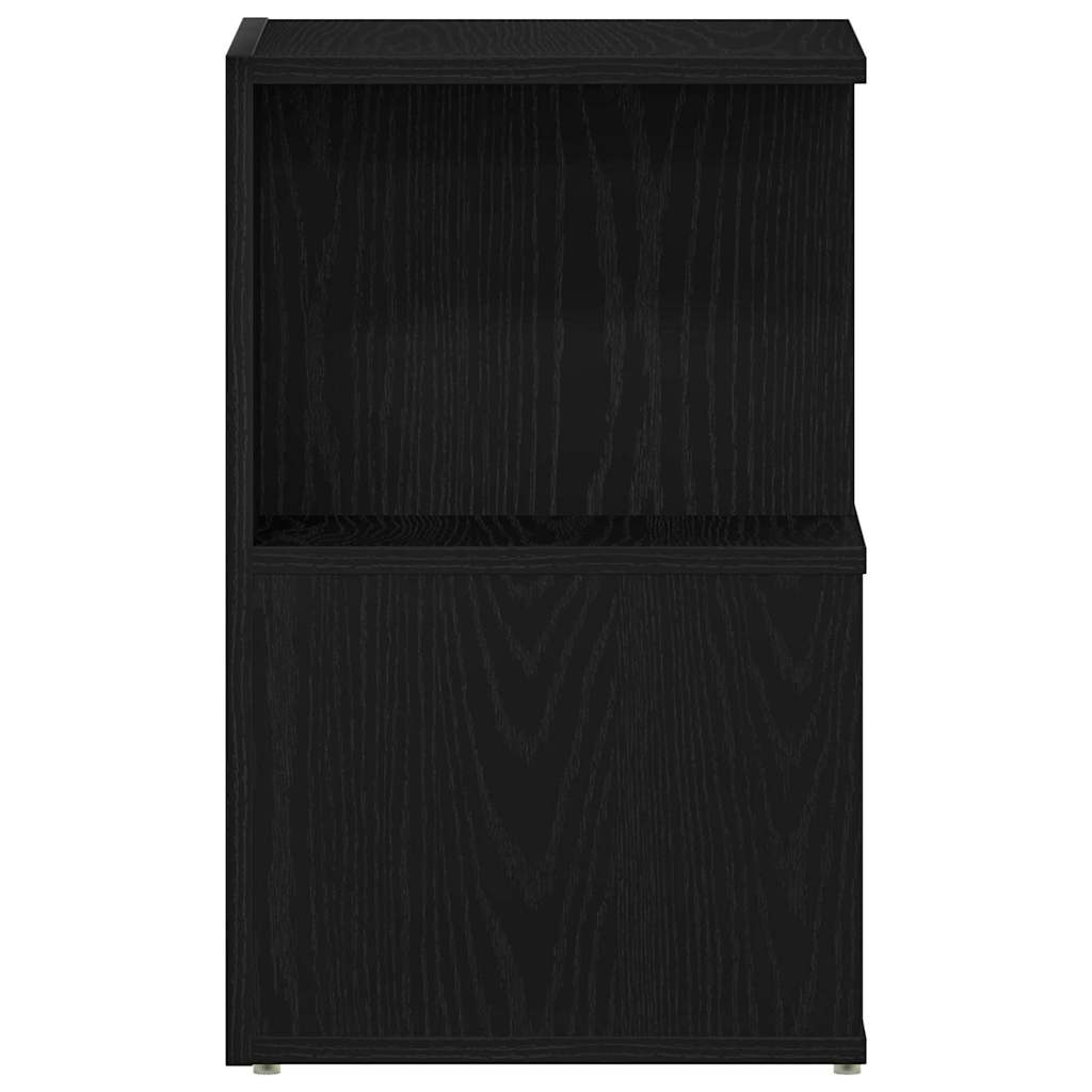 Natskab 2 stk. Sort eg 35 x 35 x 55 cm Konstrueret træ
