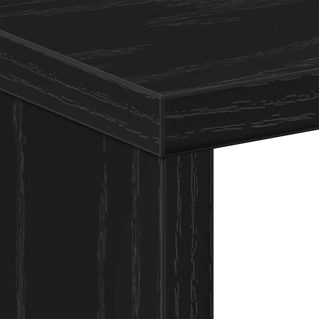 Natskab Sort eg 50 x 30 x 51,5 cm Konstrueret træ