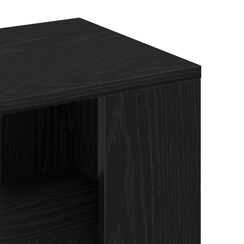 Sidebord Sort eg 36 x 30 x 56 cm Konstrueret træ
