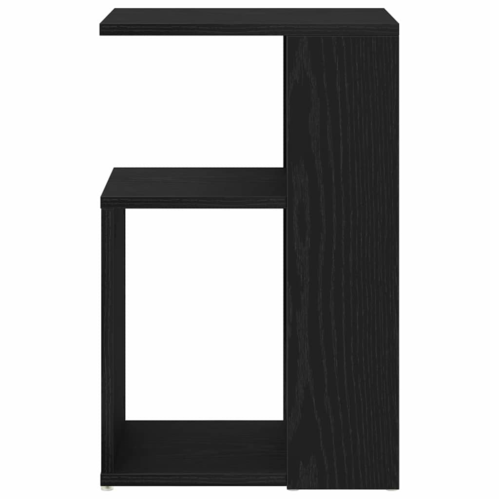 Sidebord Sort eg 36 x 30 x 56 cm Konstrueret træ