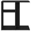 Sidebord Sort eg 50 x 30 x 50 cm Konstrueret træ