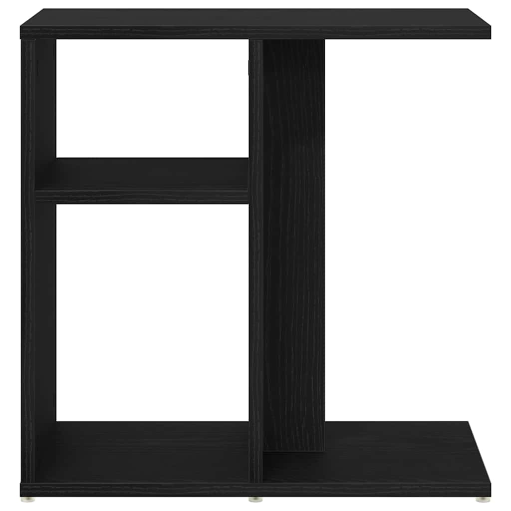 Sidebord Sort eg 50 x 30 x 50 cm Konstrueret træ
