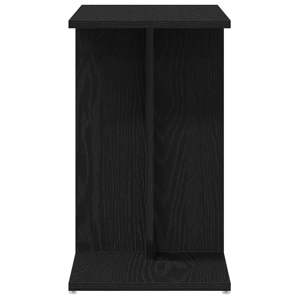 Sidebord Sort eg 50 x 30 x 50 cm Konstrueret træ