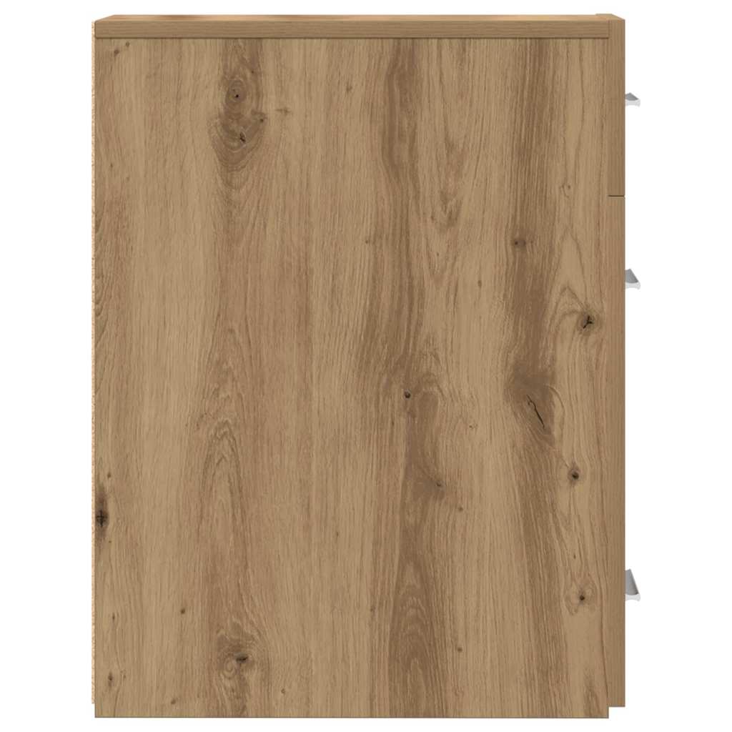 Apoteker Skab 20 x 45,5 x 60 cm Konstrueret træ artisan eg