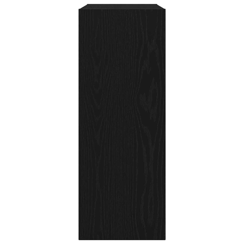 Konsolbord Sort eg 78 x 30 x 80 cm Konstrueret træ