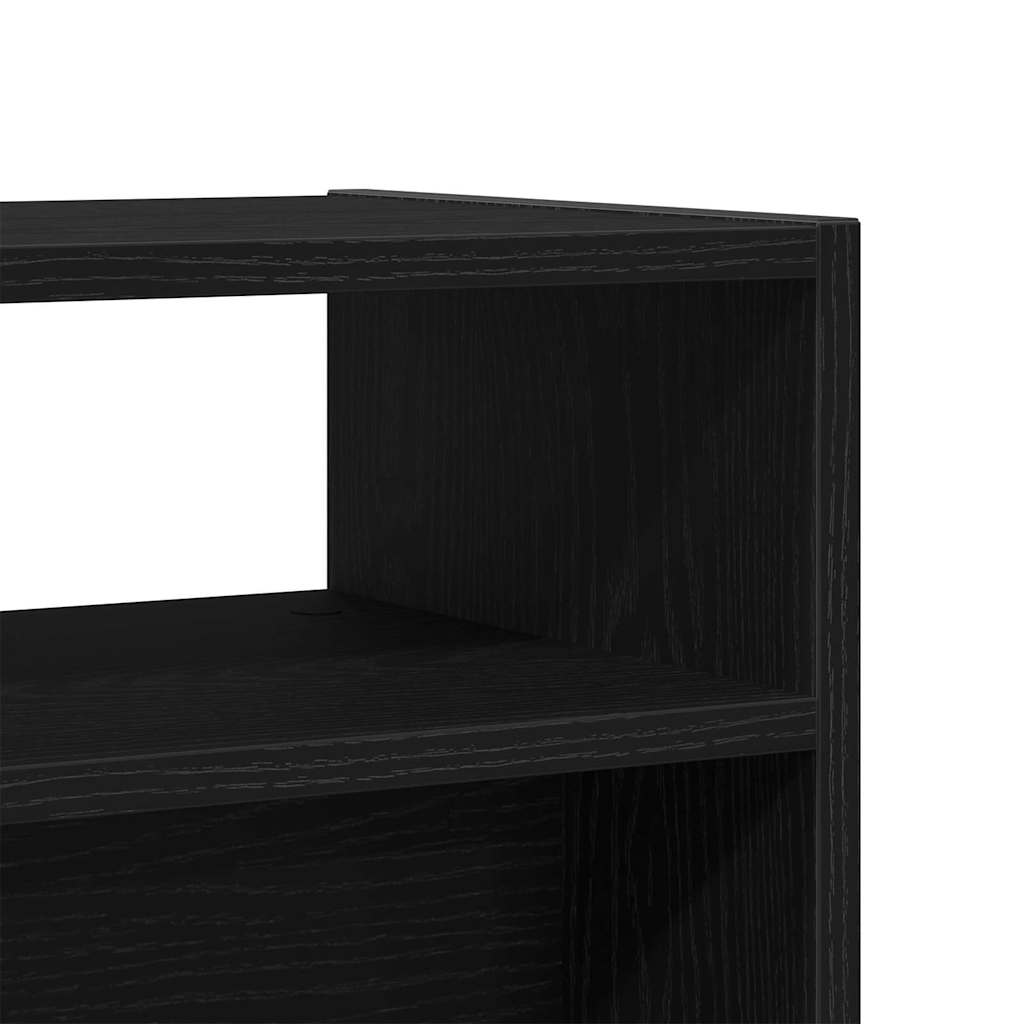 Konsolbord Sort eg 105 x 30 x 80 cm Konstrueret træ