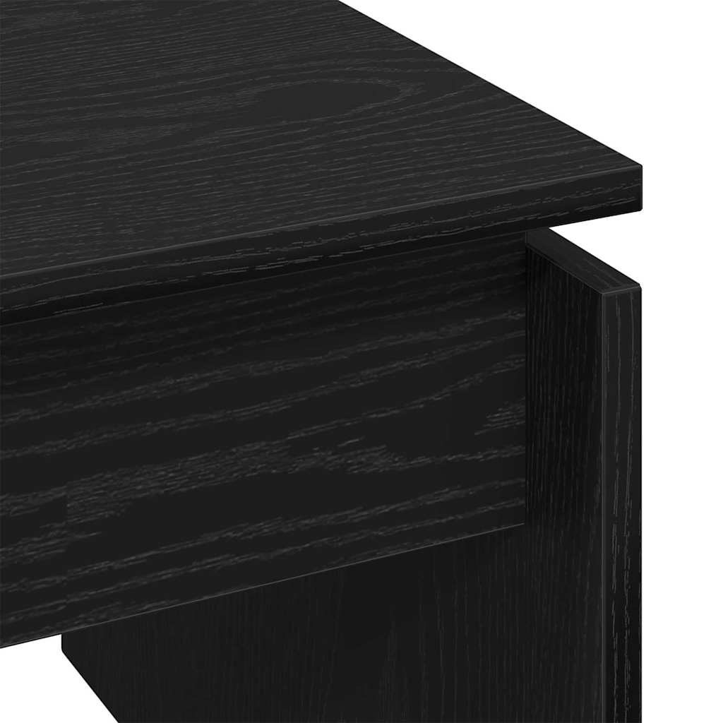 Sofabord Sort eg 68 x 50 x 38 cm Konstrueret træ
