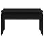 Sofabord Sort eg 68 x 50 x 38 cm Konstrueret træ
