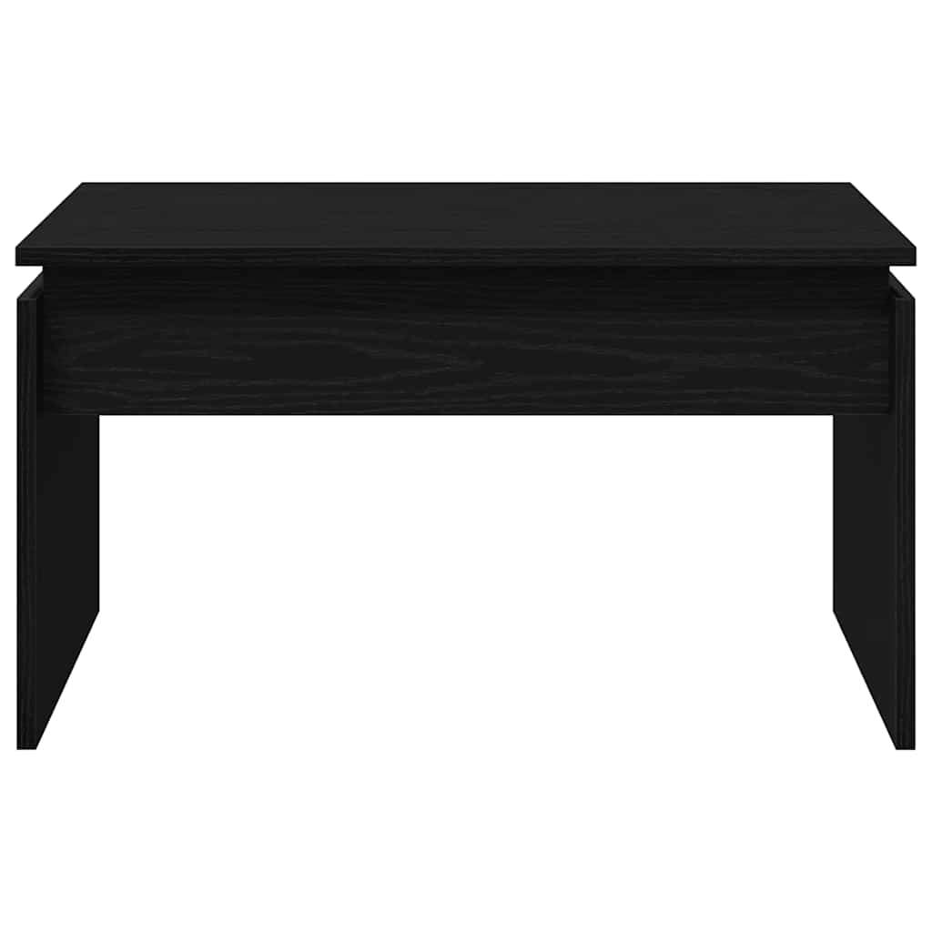 Sofabord Sort eg 68 x 50 x 38 cm Konstrueret træ