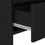Sideboard Sort eg 105 x 30 x 70 cm Konstrueret træ