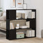 TV-møbelsæt 100 x 24 x 94 cm Sort eg Konstrueret træ