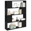 TV-møbelsæt 100 x 24 x 124,5 cm Sort eg Konstrueret træ