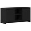 TV-skab 102 x 37,5 x 52,5 cm Sort eg Konstrueret træ