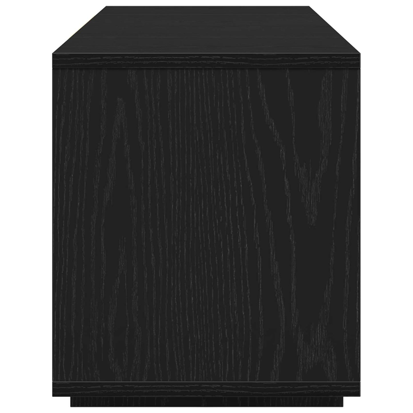 TV-skab 130 x 35 x 50 cm Sort eg Konstrueret træ