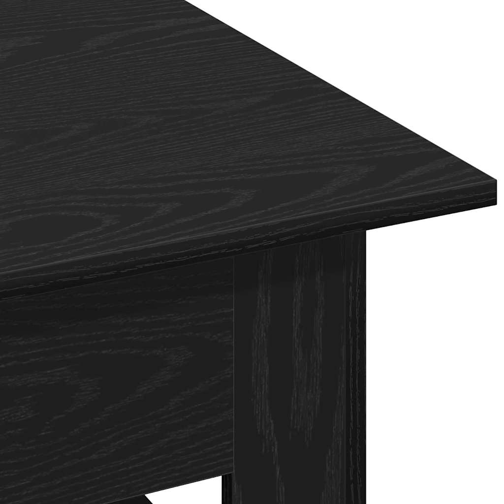 Sofabord Sort eg 102 x 55 x 42 cm Konstrueret træ