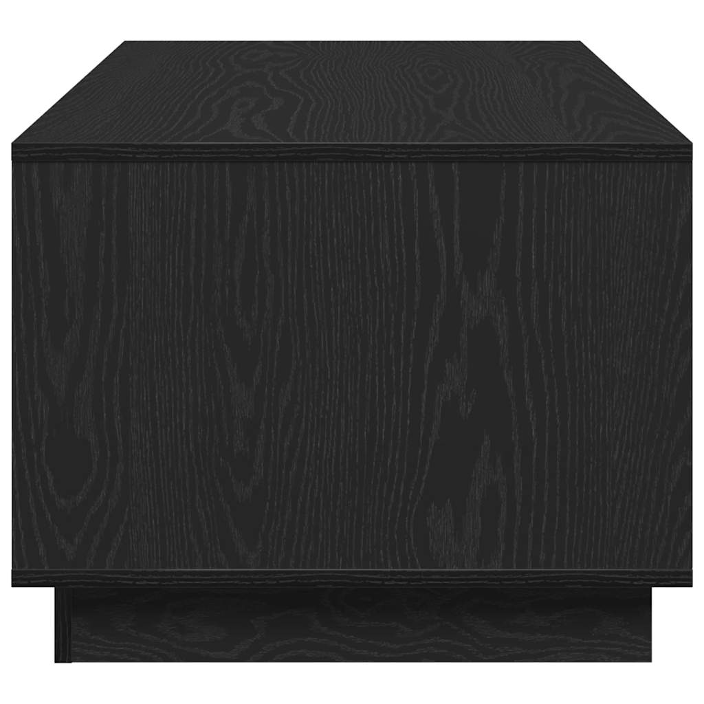 Sofabord Sort eg 102 x 55 x 43 cm Konstrueret træ