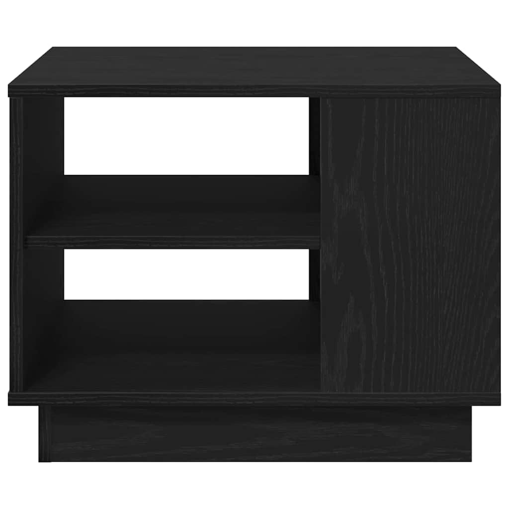 Sofabord Sort eg 55 x 55 x 42 cm Konstrueret træ