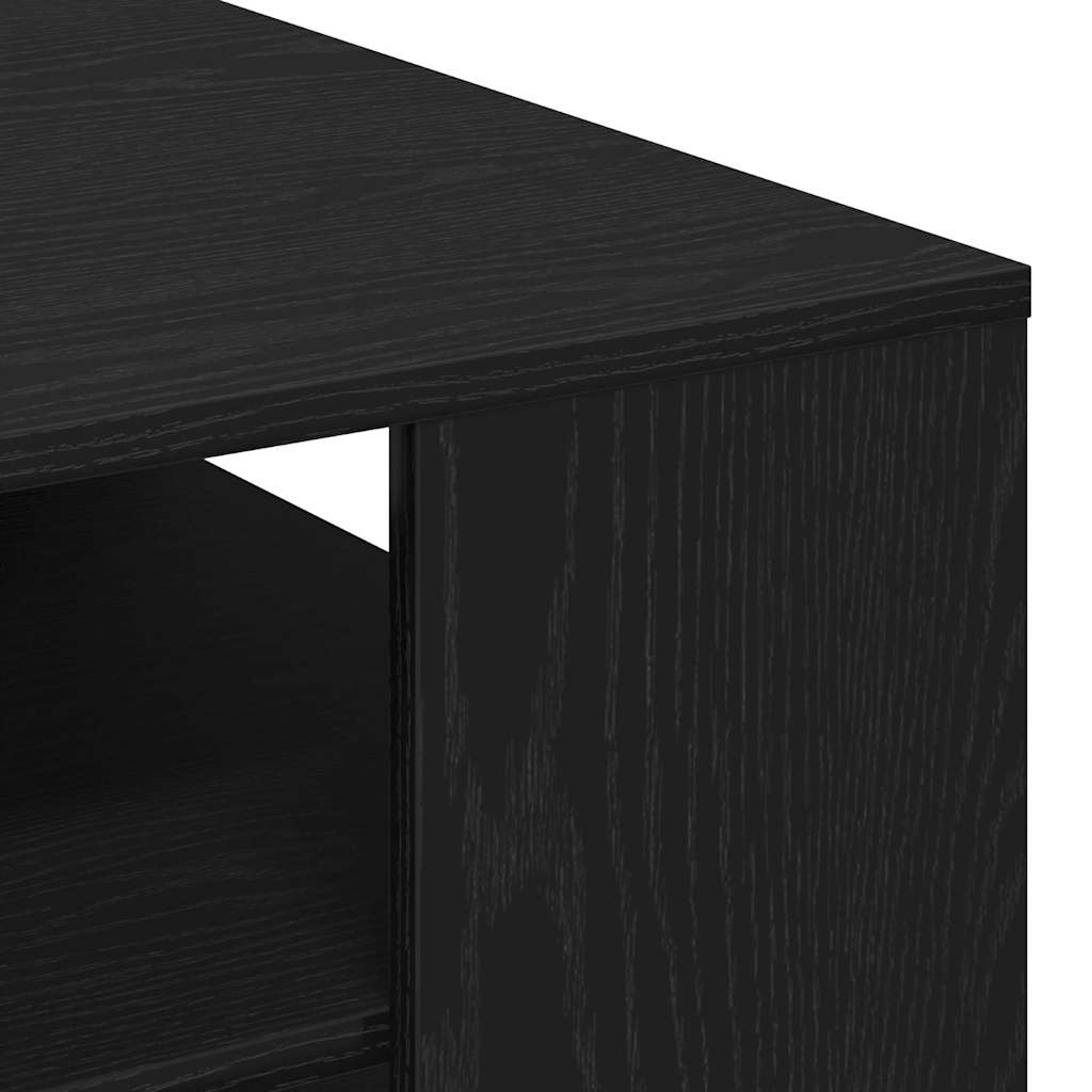 Sofabord Sort eg 40 x 40 x 43 cm Konstrueret træ