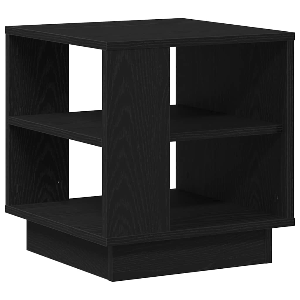 Sofabord Sort eg 40 x 40 x 43 cm Konstrueret træ