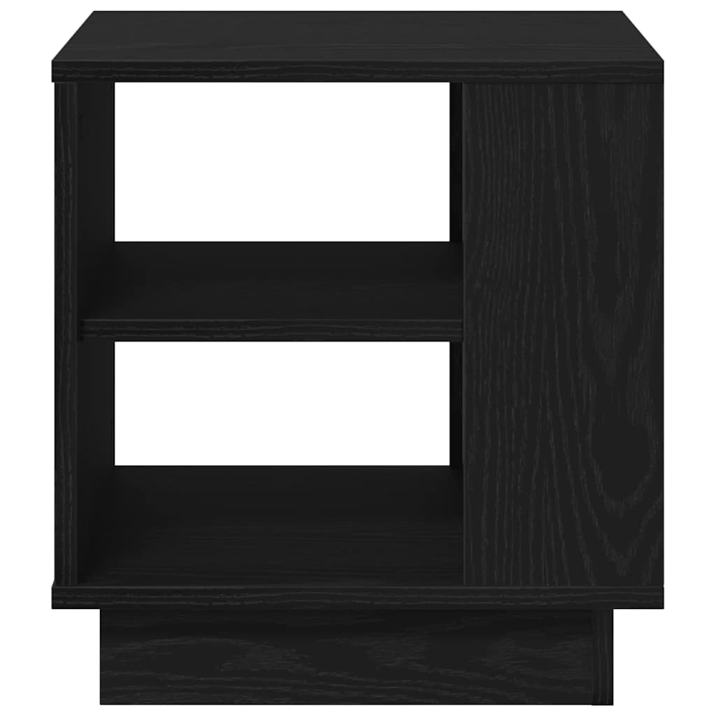 Sofabord Sort eg 40 x 40 x 43 cm Konstrueret træ