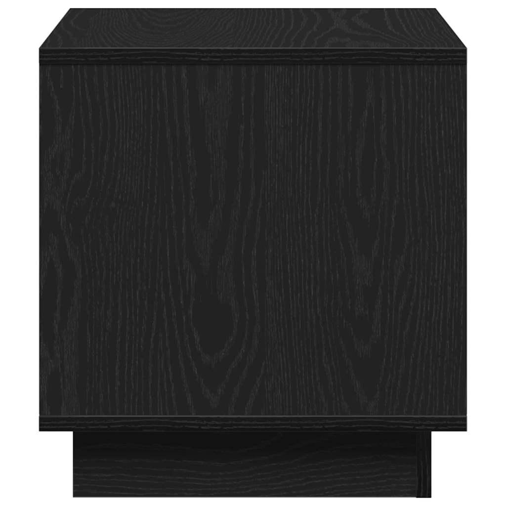 Sofabord Sort eg 40 x 40 x 43 cm Konstrueret træ