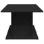 Sofabord Sort eg 102 x 55,5 x 40 cm Konstrueret træ