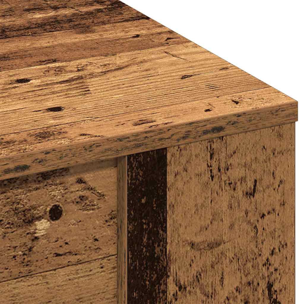 Sofabord Gammelt træ 102 x 55 x 45 cm Konstrueret træ