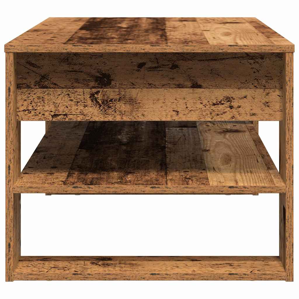 Sofabord Gammelt træ 102 x 55 x 45 cm Konstrueret træ