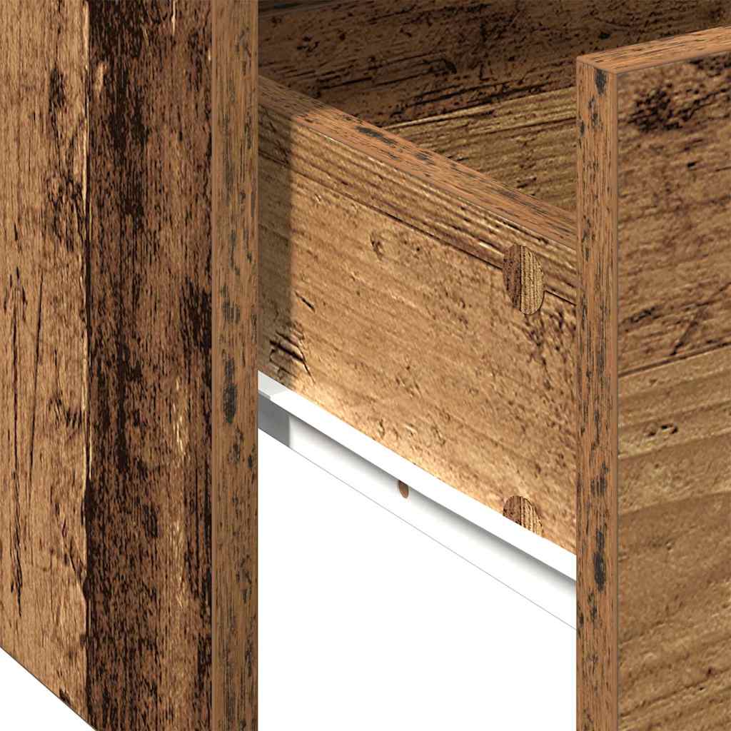 Sofabord Gammelt træ 102 x 55 x 43,5 cm Konstrueret træ