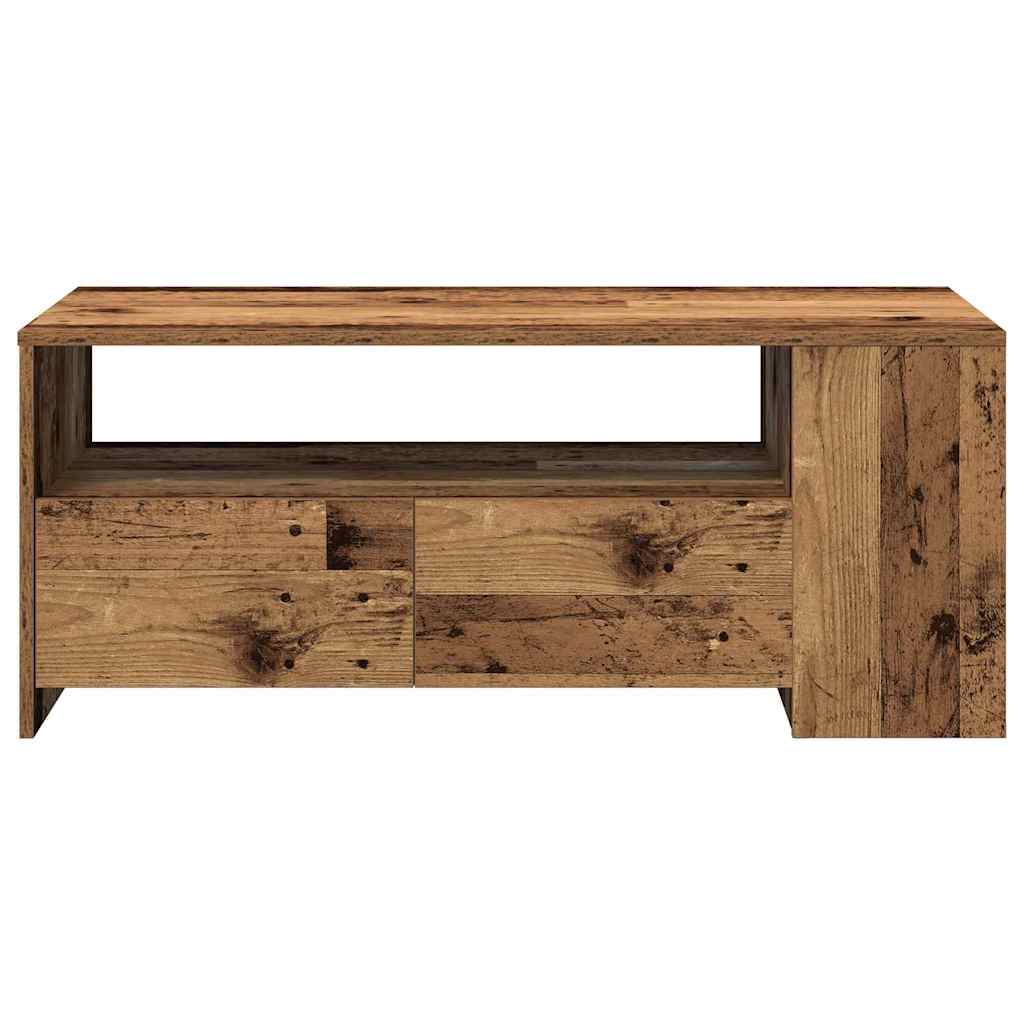 Sofabord Gammelt træ 102 x 55 x 43,5 cm Konstrueret træ