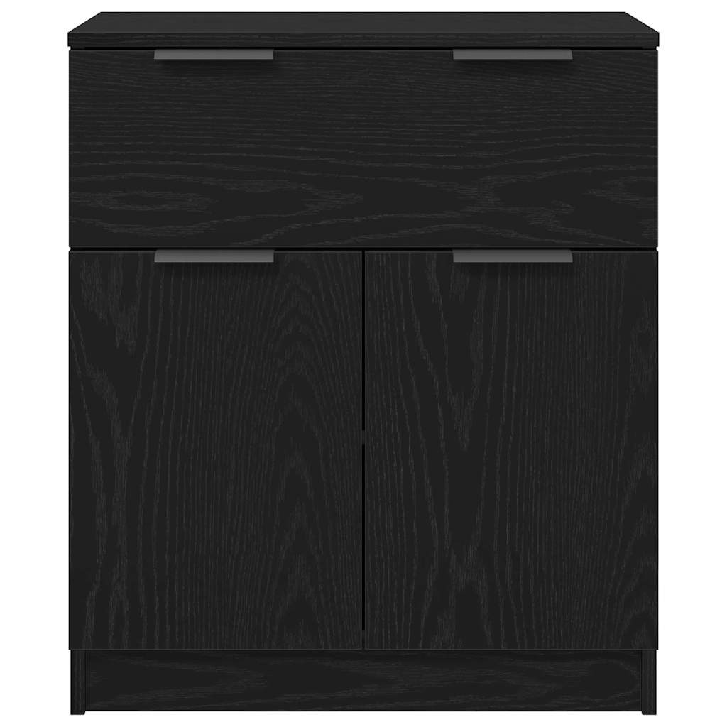 Sideboard Sort eg 60 x 30 x 70 cm Konstrueret træ
