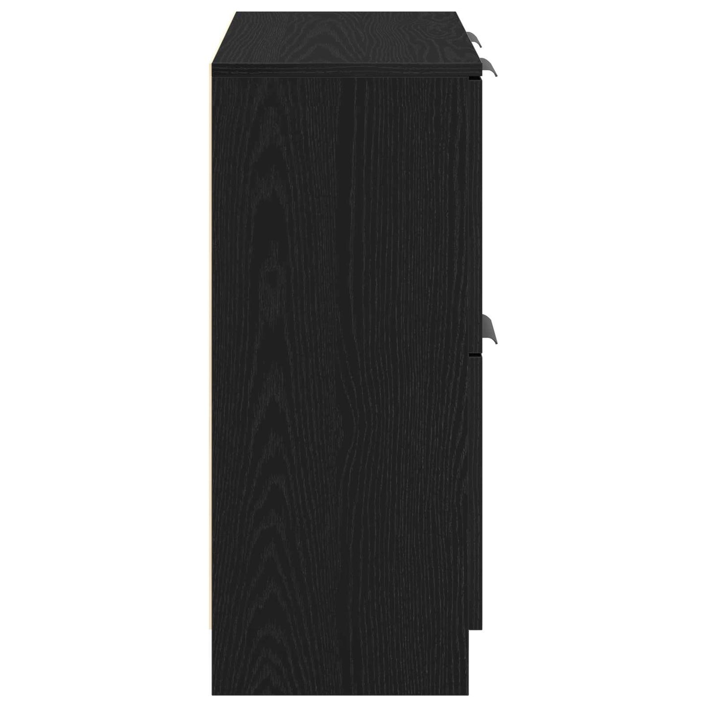 Sideboard Sort eg 60 x 30 x 70 cm Konstrueret træ
